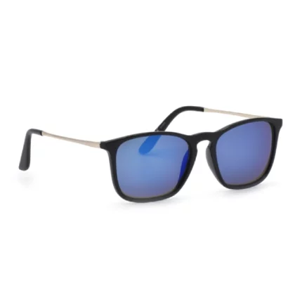 lunettes de soleil polarisées wayfarer verres miroir bleu style rayban chris RB4187