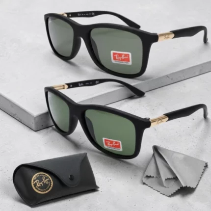 lunettes de soleil ray-ban justin gris dégradé