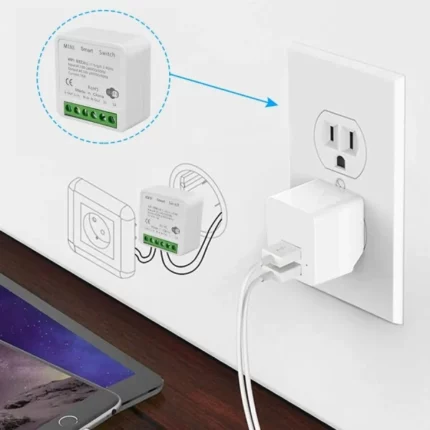 mini interrupteur intelligent wifi mini smart switch tuya 16a