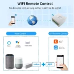 Mini Interrupteur Intelligent WiFi Tuya – 16A – Image 4