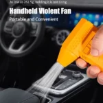 mini souffleur d'air sans fil rechargeable puissant violent fan f025