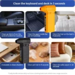 mini souffleur d'air sans fil rechargeable puissant violent fan f025