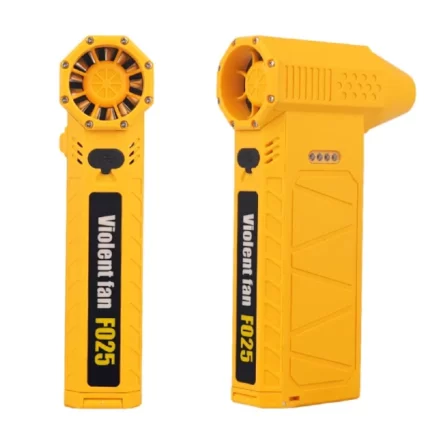 mini souffleur d'air sans fil rechargeable puissant violent fan f025