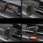 Porte-Gobelet Pliable & Support Téléphone Magnétique pour Voiture SEAMETAL – Image 3