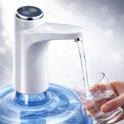 robinet pompe à eau électrique intelligente tactile, distributeur d'eau automatique rechargeable