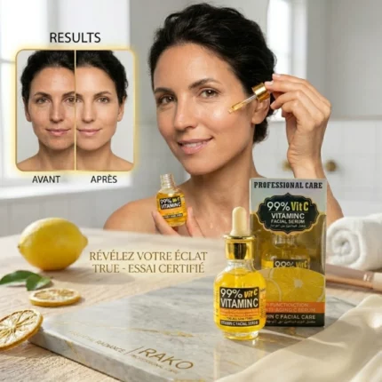 sérum facial visage vitamine c 99% rako
