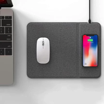 tapis de souris l11 avec chargeur sans fil rapide intégré 15w