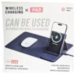 tapis de souris l11 avec chargeur sans fil rapide intégré 15w