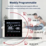 Thermostat Intelligent WiFi Tuya – Écran LCD Tactile – Image 4