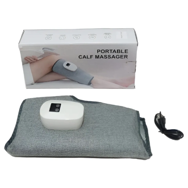 Appareil de Massage des Mollets Électrique Chauffant 3en1 par Compression d'air (4) appareil de massage masseur des mollets jambes électrique chauffant 3en1 par compression d'air, portable calf massager