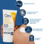 cerave écran crème solaire minéral hydratant spf 50 75ml