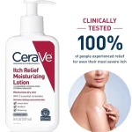 cerave itch relief moisturizing lotion hydratante anti-démangeaisons 237ml