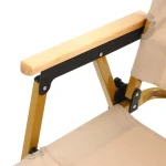 Chaise Pliable en Acier et Bois GO2CAMPS – Grand Modèle – Image 3