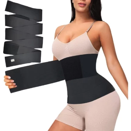 corset gainant snatch me up ceinture amincissante ajustable invisible noir