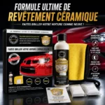 kit de rénovation de phares de voiture revêtement céramique pour éliminer l'oxydation sans polissage fortify quick coat