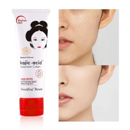 kojic acid crème solaire éclaircissante à l'acide kojique spf 50