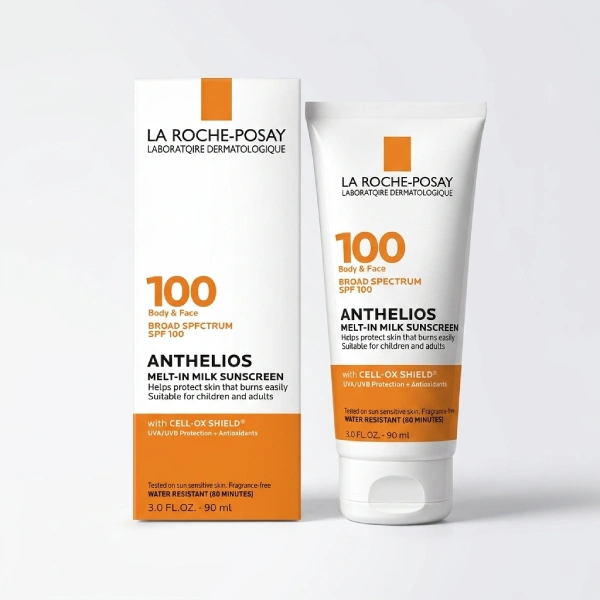 la roche-posay crème solaire anthelios melt in milk spf 100 90ml