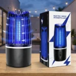 lampe anti-moustique uv 360° puissante usb 5w 4000v noir