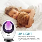 lampe anti-moustique silencieuse uv usb moskiller dgs-168