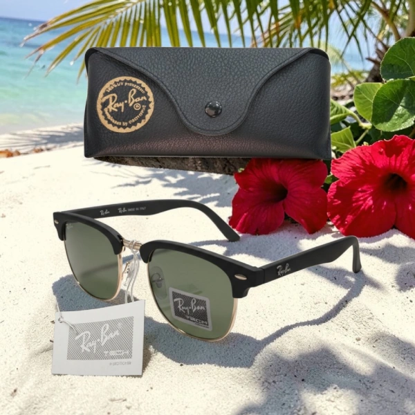 lunettes de soleil polarisées ray-ban clubmaster classic rb3016