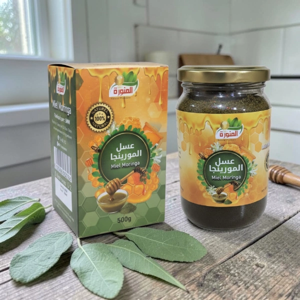 miel de moringa naturel 500g عسل المورينجا الطبيعي
