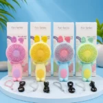 mini ventilateur portable rechargeable billie jean mini design lapin