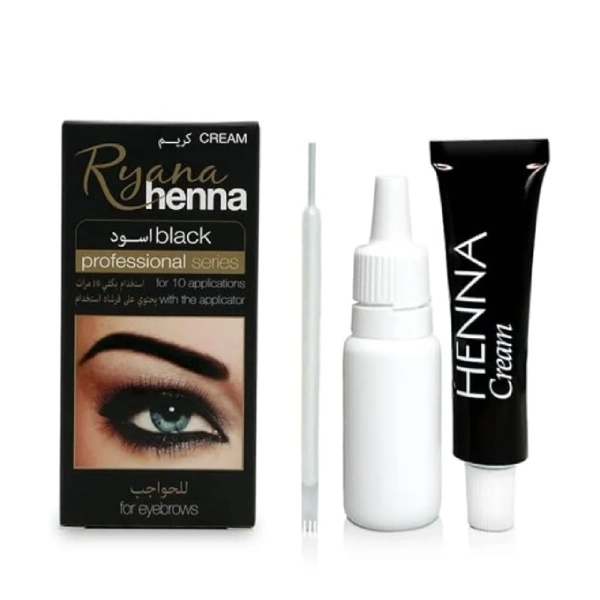 ryana henna coloration sourcils noir