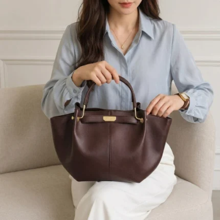 sac femme cabas fourre-tout grande capacité chic en similicuir kazar tendance 2026