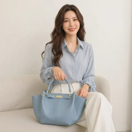 sac femme cabas fourre-tout grande capacité chic en similicuir kazar tendance 2026