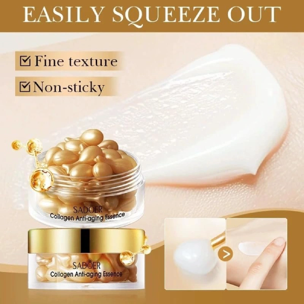 sadoer essence de collagène actif pur anti-age anti-aging collagen 30 capsules