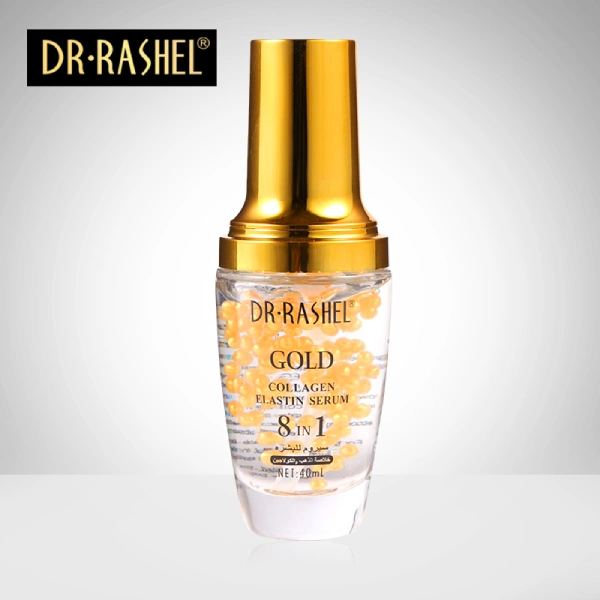sérum essence dr rashel gold 8en1 8in1 collagène et caviar 40ml, sérum visage éclaircissant, hydratant, anti-age