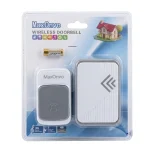 sonnette sans fil avec pile maxonvo 100m