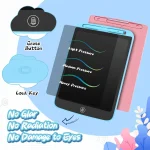 tablette ardoise de dessin électronique lcd 10" pour enfants
