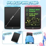 tablette ardoise de dessin électronique lcd 10" pour enfants