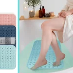 tapis de baignoire antidérapant anti-glisse massant 38x70cm