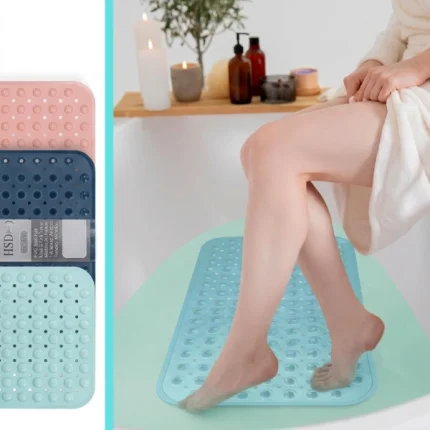 tapis de baignoire antidérapant anti-glisse massant 38x70cm