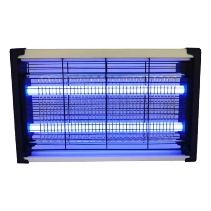 tueur d'insectes mouches moustiques électrique incco double tube led 6w