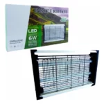 tueur d'insectes mouches moustiques électrique incco double tube led 6w
