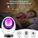 lampe anti-moustique silencieuse uv usb moskiller dgs-168