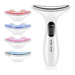 appareil de massage anti-rides lifting visage cou 4en1 ems photothérapie