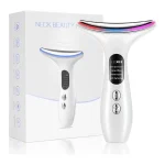 appareil de massage anti-rides lifting visage cou 4en1 ems photothérapie
