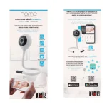 caméra de surveillance connectée pour chambre bébé t'nb babycamhd