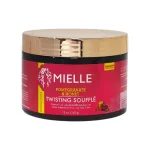 crème coiffante sculptante cheveux mielle organics pomegranate & honey twisting soufflé 340g