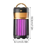 Lampe Anti-Moustiques Intelligente 3D 720° de Camping Y18 – Image 4