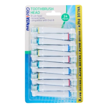 24 têtes de brosse à dents électriques oral-b
