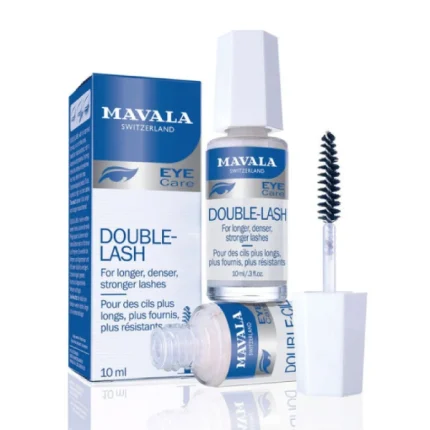 mavala double-lash doube-cils sérum nutritif allongeant fortifiant pour cils et sourcils