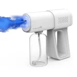 pistolet pulvérisateur de soin capillaire nano spray machine k5 blanc, hydrate, nourrissant, désinfectant, réparation cheveux