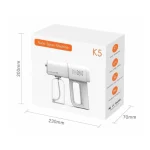 Pistolet Pulvérisateur de Soin Capillaire Nano Spray Machine K5 – Blanc – Image 4