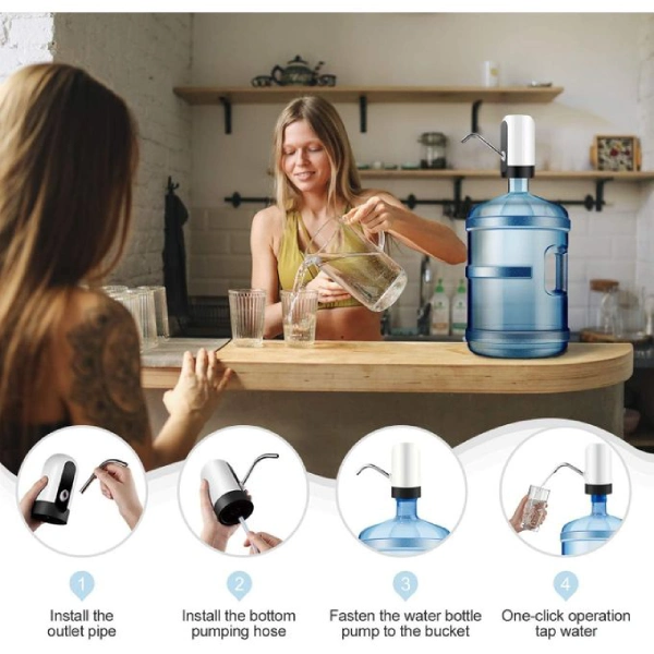 pompe à eau distributeur électrique automatique intelligent rechargeable usb