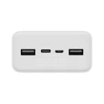 Power Bank Xiaomi PB3018ZM Charge Rapide 18W 30000mAh – Blanc – Image 3